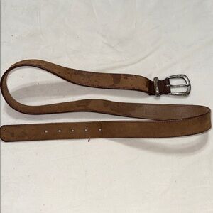KUDOS genuine leather made in Canada XL leather belt 45 inches long